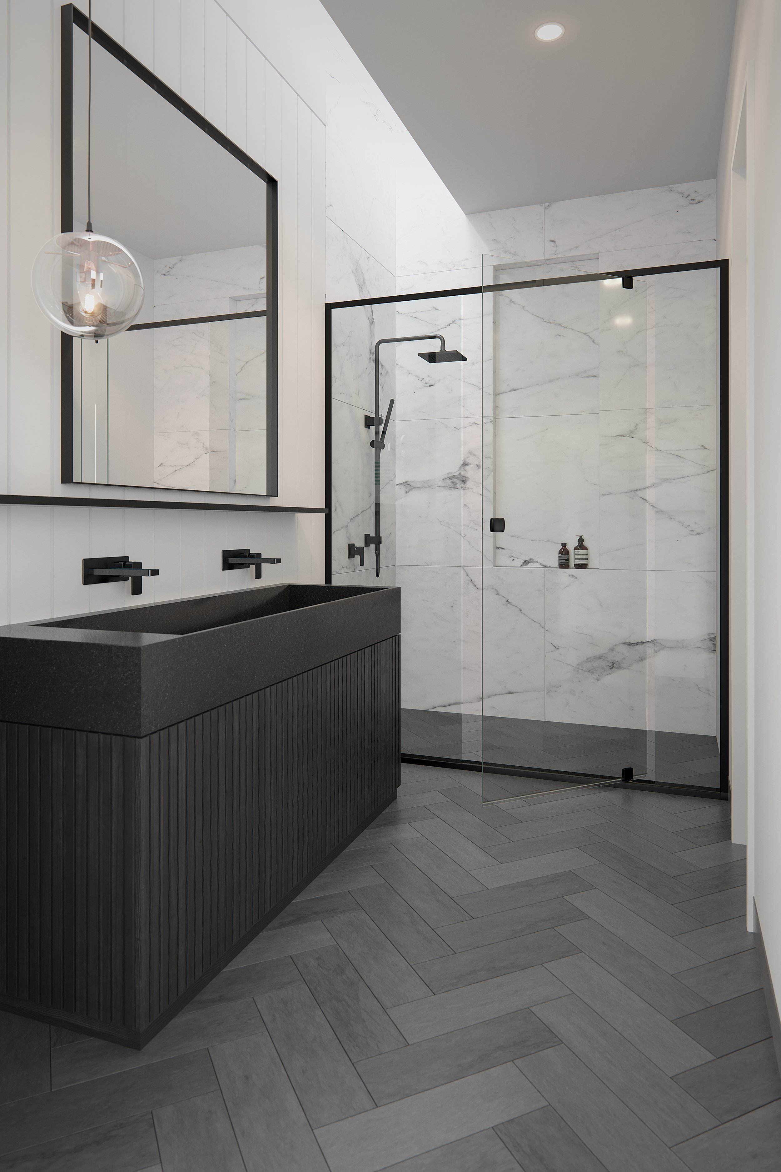SemiFrameless Showerscreens (SemiFramed) Stegbar